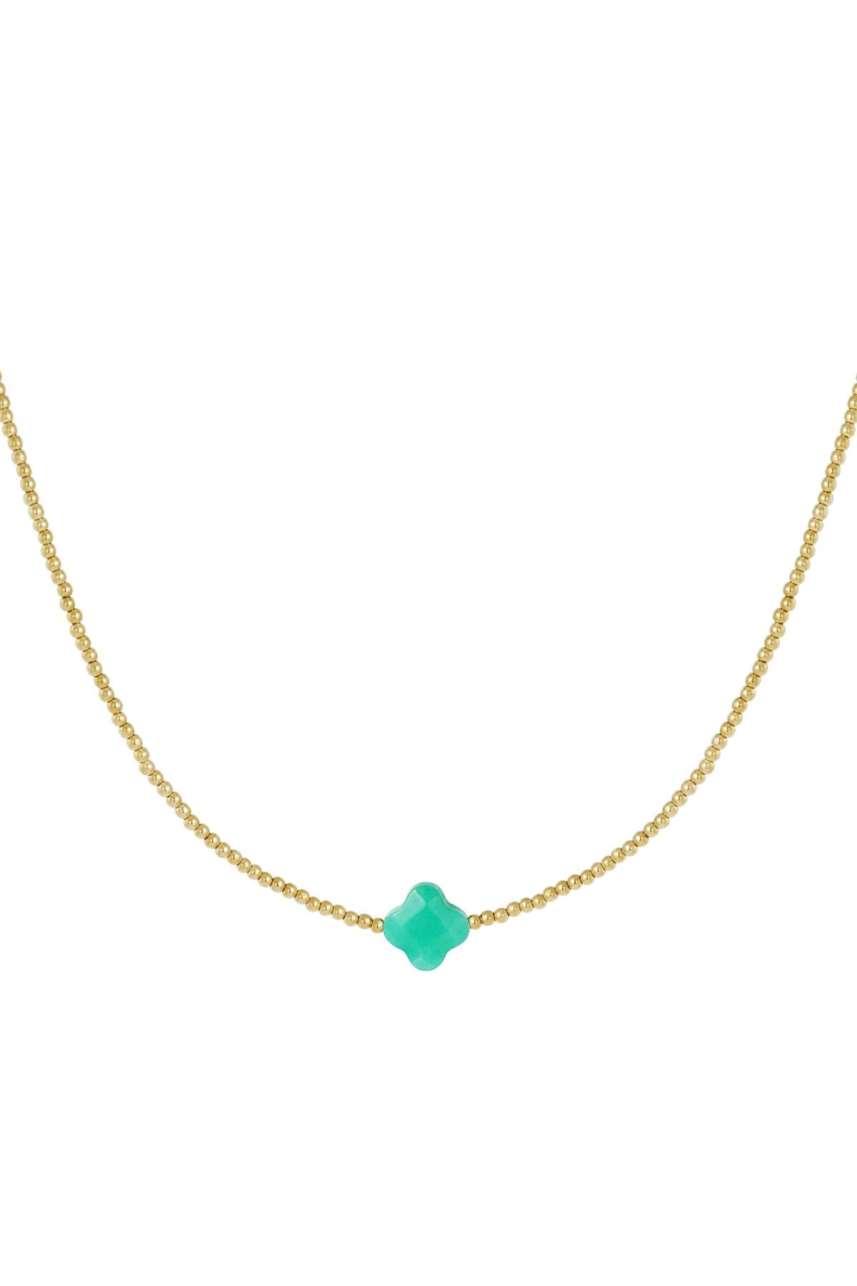 Ketting clover groen