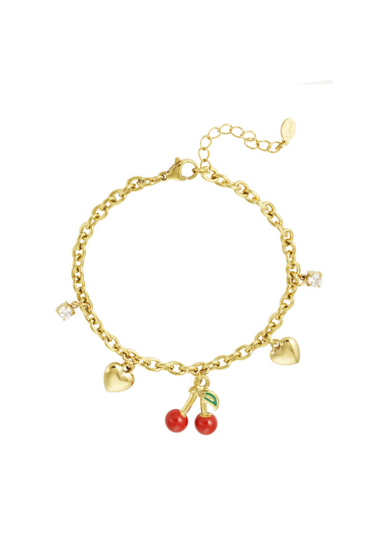 Cherry bedelarmband